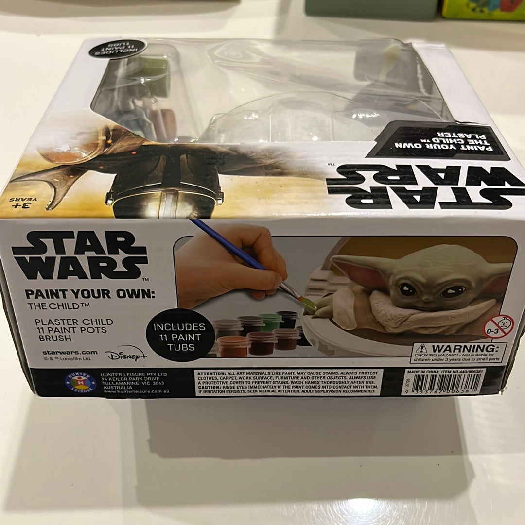 Star Wars Paint Your Own The Child Plaster