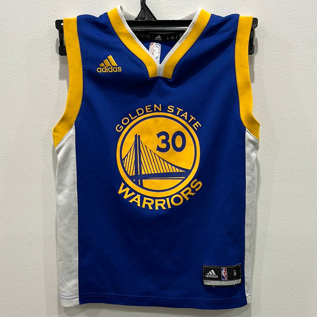 Adidas Golden State Warriors Steph Curry NBA Jersey Size S